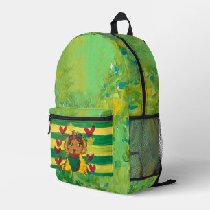 Sac À Dos Imprimé Toutou "Art par les enfants"