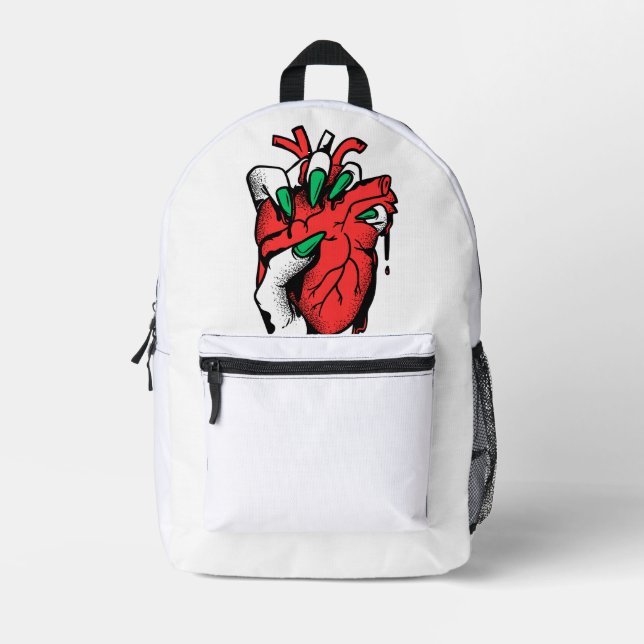 Sac À Dos Imprimé Transportez vos articles de première nécessité ave (Recto)