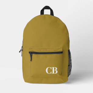 Sac À Dos Imprimé Trend Color Sunny Olive Monogramme imprimé sac à d