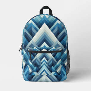 Sac À Dos Imprimé Triangles stratifiés