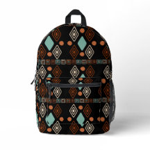 Sac à dos imprimé tribal