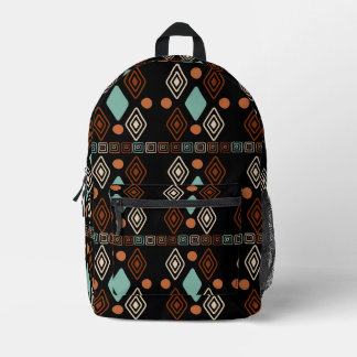Sac à dos imprimé tribal