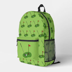Sac À Dos Imprimé Trou de golf avec Motif Drapeau