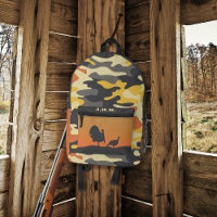 Sac à dos imprimé Turquie et Camo