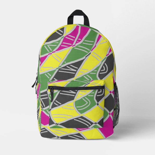 Sac À Dos Imprimé Un design classique élégant à plusieurs couleurs i (Recto)