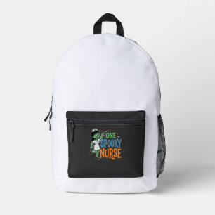 Sac À Dos Imprimé Un design d'Halloween d'infirmière effrayante