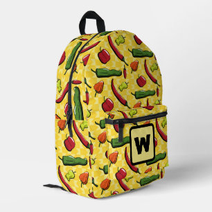 Sac À Dos Imprimé Un monde de poivrons chili