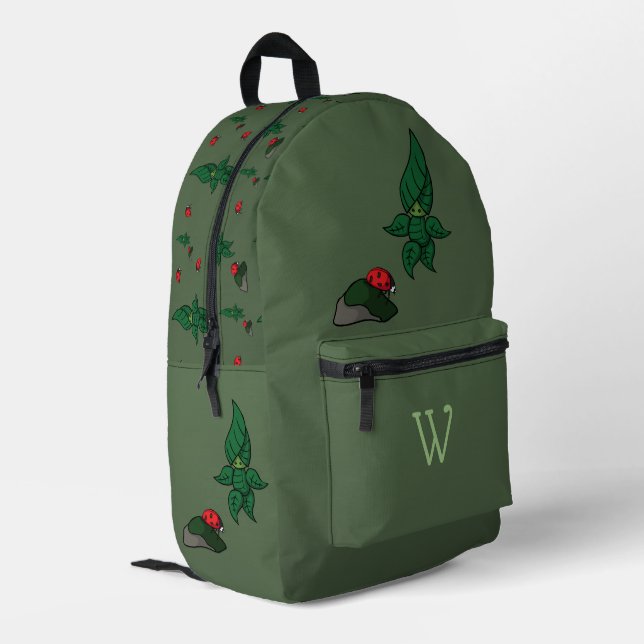 Sac À Dos Imprimé Une promenade dans les bois (Coin arrière gauche)