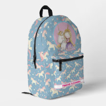 Unicorne Princesse personnalisée