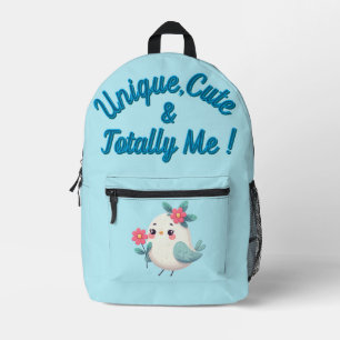 Sac À Dos Imprimé Unique, Mignon & Totalement Moi