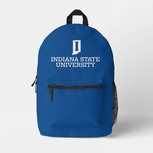 Sac À Dos Imprimé Université d'État de l'Indiana (Recto)