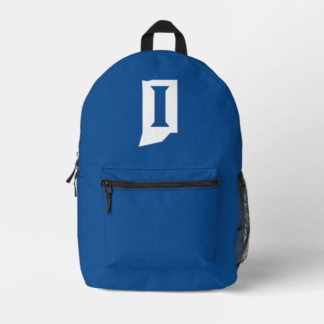 Sac À Dos Imprimé Université d'État de l'Indiana (Recto)