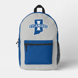Sac À Dos Imprimé Université d'État d'Indiana Sycamores