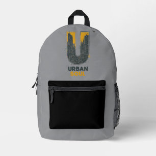 Sac À Dos Imprimé Urbain Soul Ville Santé et bien-être