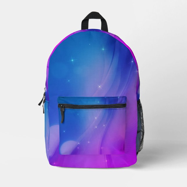 Sac À Dos Imprimé Vague Imaginaire (Recto)