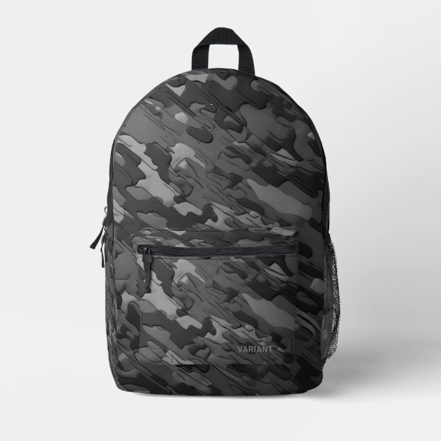 Sac À Dos Imprimé VARIANT Camo Supreme B/W (Recto)