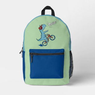 Sac À Dos Imprimé Vélo T-Rex Roar