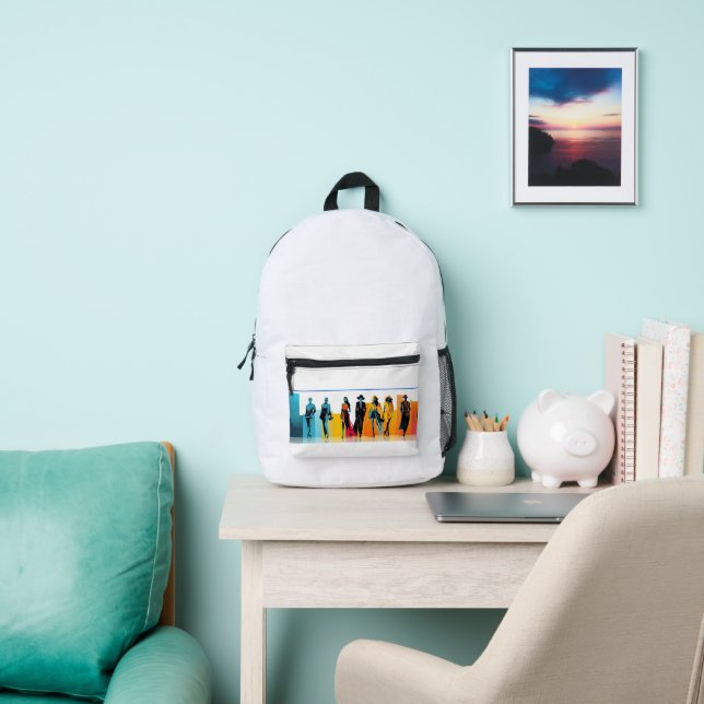 Sac À Dos Imprimé "Vente en ligne exclusive : [beg en cuir] - Limite (Insitu)