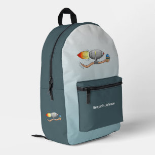 Sac À Dos Imprimé Ver de fusée