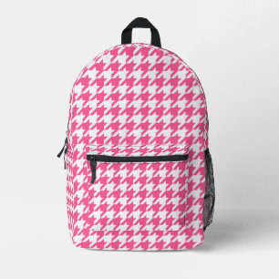 Sac À Dos Imprimé Vérification de la position de base rose et blanc