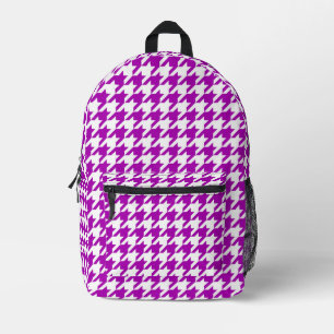 Sac À Dos Imprimé Vérification de la position de base violette et bl