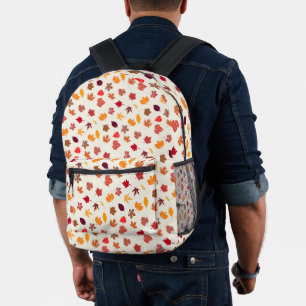 Sac À Dos Imprimé Vibes Automne Feuilles Automne