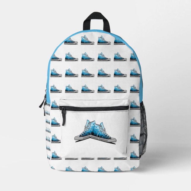 Sac À Dos Imprimé Vibes océanes (Recto)
