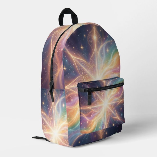 Sac À Dos Imprimé Vision Éthérée – Au-delà de la Réalité.96 (Coin arrière gauche)