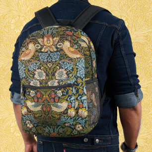 Sac À Dos Imprimé Voleurs de fraises par William Morris, Art vintage