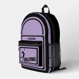 Sac À Dos Imprimé Volley-ball, Joueuse de volley-ball fille, Cadeau