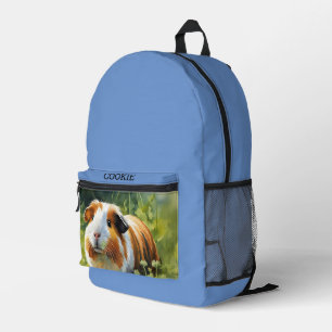 Sac À Dos Imprimé Votre photo de animal familier Chien Chat Cavy Per