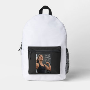 Sac À Dos Imprimé Vous êtes plus fort que jamais