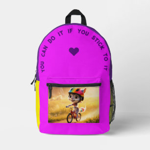 Sac À Dos Imprimé Vous Pouvez Le Faire...