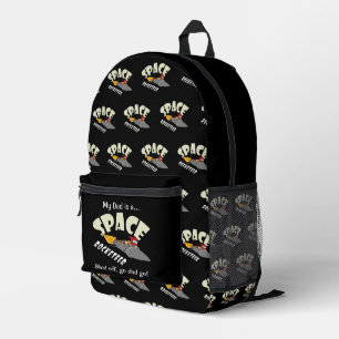 Sac À Dos Imprimé Voyage spatial d'un rocketeer
