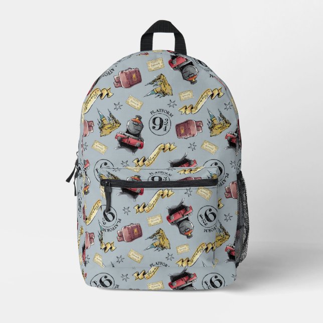 Sac À Dos Imprimé Voyage vers le motif HOGWARTS™ (Recto)