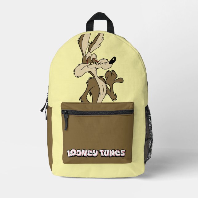 Sac À Dos Imprimé WILE E. COYOTE™ Fier d'Himême (Recto)