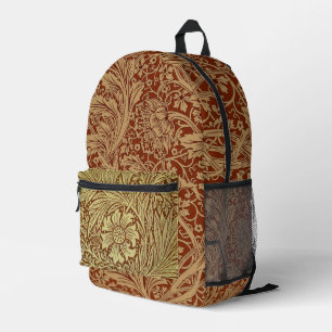 Sac À Dos Imprimé William Morris Arcadia Floral Garden Fleur Classiq