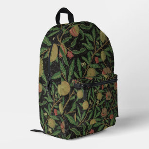Sac À Dos Imprimé William Morris grenade classique fruits