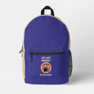 Sac À Dos Imprimé Wombat Hip-hop Drôle dans la Maison