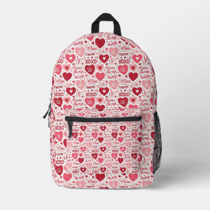 Sac À Dos Imprimé XOXO & Toujours à Moi
