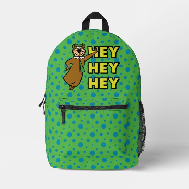 Sac À Dos Imprimé Yogi Bear Hey Hey Hey (Recto)