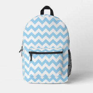 Sac À Dos Imprimé Zigzag bleu, Chevron bleu, Motif géométrique