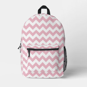 Sac À Dos Imprimé Zigzag rose, Chevron rose, Motif géométrique