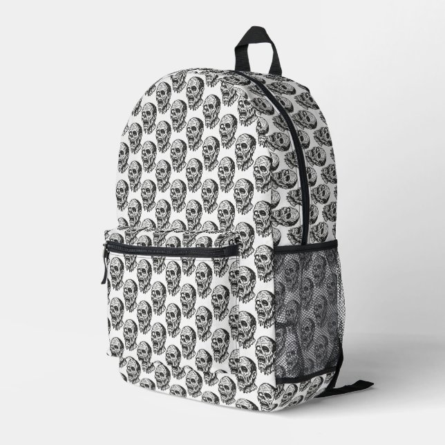 Sac À Dos Imprimé Zombies (Coin arrière droit)