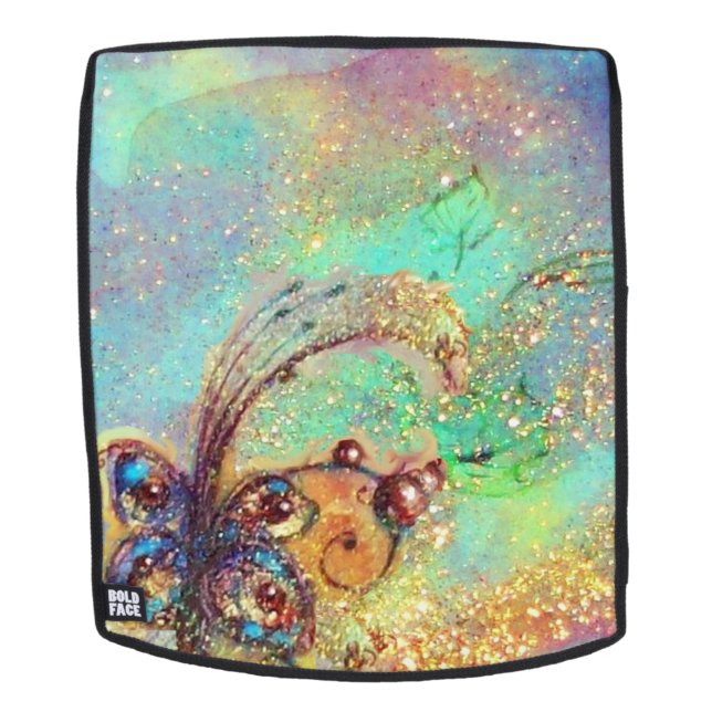 SAC À DOS JARDIN DES OMBRES PERDUES MAGIQUE BUTTERFLY PLANTE (Devant amovible)