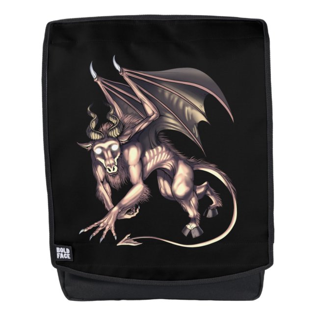Sac À Dos Jersey Devil Cryptid Creator (Devant)