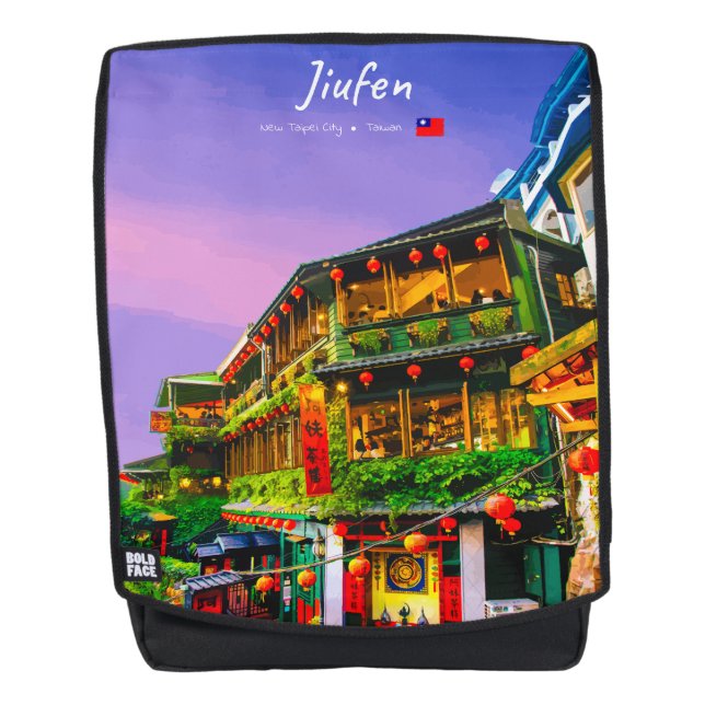 Sac À Dos Jiufen, Taïwan - Ancienne Maison de Thé (Devant)