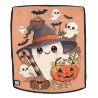 Joli fantôme de Halloween de style Kawaii
