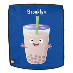 Sac À Dos Joli personnage de dessin animé boba thé bulle