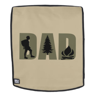 Sac À Dos Joyeuse Fête des Pères Randonnée Campeur Papa